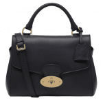 Mulberry Black Polished Calf Primrose Bag