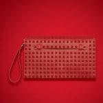 Valentino Rouge Rockstud Clutch Bag