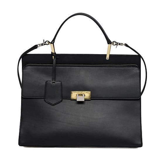 Balenciaga Black Le Dix Cartable Zip Bag