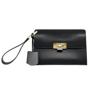 Balenciaga Black Le Dix Pochette Bag