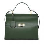 Balenciaga Forest Green Le Dix Cartable Bag