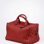 Bottega Veneta Brique Intreciatto Nappa Top Handle Bag