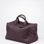 Bottega Veneta Quetsche Intreciatto Nappa Top Handle Bag