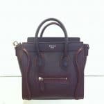 Celine Brown Nano Luggage Bag