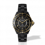 Chanel Black J12 Calibre 3125 Matte Watch 42mm
