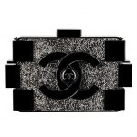 Chanel Black with Crystals Boy Brick Clutch Bag - Fall 2013
