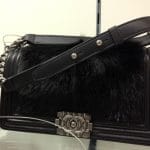 Chanel Black with Goat Skin/Hair Boy Chanel Celtic Medium Bag