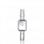 Chanel Ceramic White Gold Diamonds Premiere Watch 15.2mm