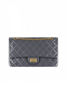Chanel Grey Patent Reissue 2.55 Flap 227 Bag