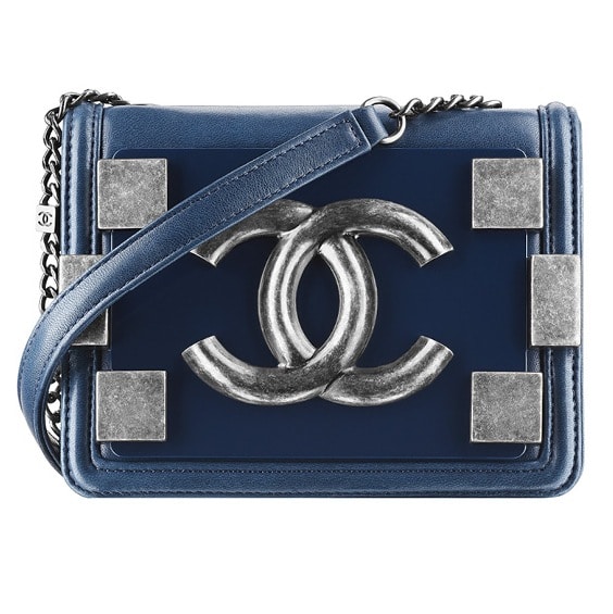Chanel Pre-owned 2013-2014 CC Lego Camera Bag - Blue