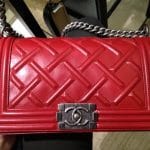 Chanel Red Boy Celtic Medium Bag