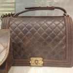 Chanel Rust Boy Large Bag