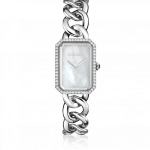 Chanel Steel and Diamonds Mother-of-Pearl Premiere Watch 20mm