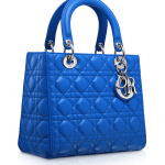 Dior Blue Persan Lady Dior Bag