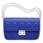 Dior Royal Blue Miss Dior Promenade Pouch Bag