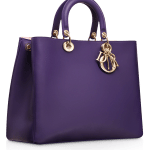 Dior Violet Diorissimo Large Bag