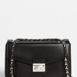 Fendi Black Be Baguette Bag 1