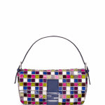 Fendi Multicolor Mosaic Baguette Bag