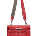 Hermes Vermillion Red Berline Bag