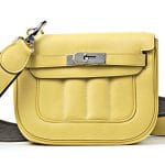 Hermes Yellow Mini Berline Bag