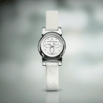 Louis Vuitton Tambour Bijou White Watch 18mm