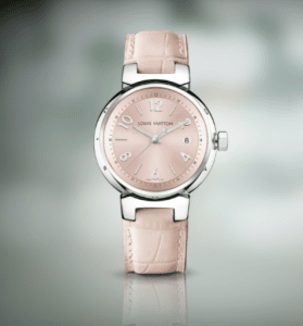 Louis Vuitton Tambour Blush Watch 34mm