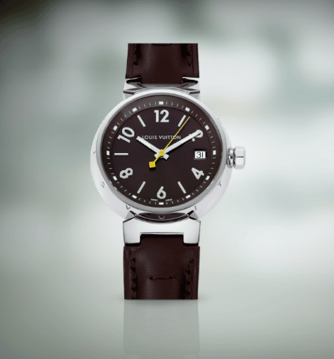 Tambour Monogram 34 mm Watch - Traditional Watches QBB166