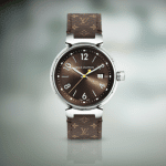 Louis Vuitton Tambour Brun Large Watch