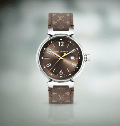Louis Vuitton Tambour Slim Vivienne Jumping Hours - необычные часы