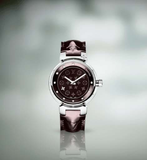 Louis Vuitton Tambour Slim Vivienne Jumping Hours - необычные часы
