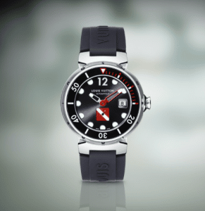 Louis Vuitton Tambour Diving Automatic Grey Watch 39.5mm