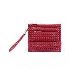 Vouge Rouge Rockstud Multi-zip Pouch Bag