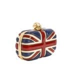 Alexander McQueen Britannia Skull Box Clutch Bag 1