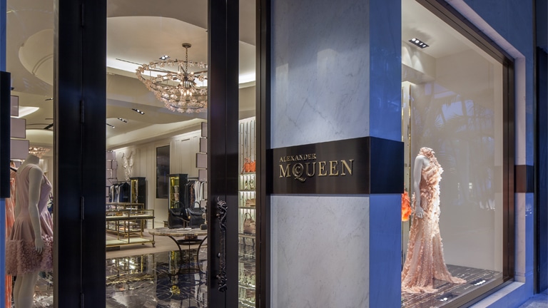 Alexander McQueen opens men's store on Savile Row