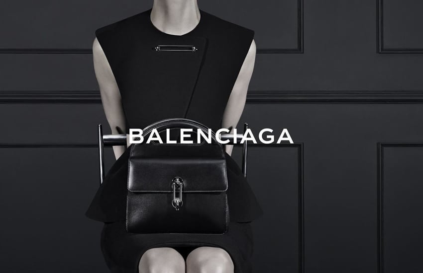 Balenciaga Fall 2013 Ad featuring Balenciaga Maillon Round Handle M Bag