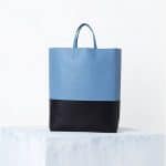 Celine Bicolor Lavender Blue Cabas Bag - Spring 2014