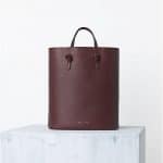 Celine Burgundy Tie Cabas Bag - Spring 2014