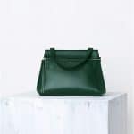 Celine Forest Green Palmelato Edge Tote Bag - Spring 2014