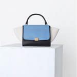 Celine Lavender Blue Trapeze Bag - Spring 2014