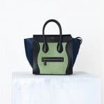 Celine Pistachio Green Mini Luggage Bag Pony - Spring 2014
