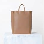 Celine Praline Brown Vertical Zip Cabas bag - Spring 2014