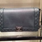 Chanel Dark Grey Boy Chanel Reverso Medium Bag