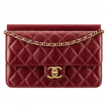 Chanel Red Chanel Crossing Times Flap Medium Bag