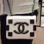 Chanel White Boy Brick Flap Bag