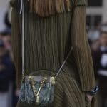 Chloe Green Python Drawstring Mini Bag - Runway Spring 2014