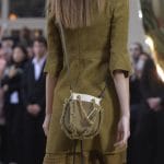 Chloe Khaki Drawstring Mini Bag - Runway Spring 2014