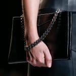 Fendi Black Chain Large Shoulder Bag - Runway Spring 2014