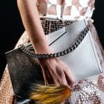 Fendi Black/White Chain Shoulder Bag - Runway Spring 2014