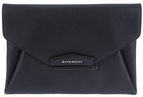 Givenchy Black Antigona Clutch Bag