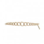 Givenchy Gold Tone Chain Bracelet